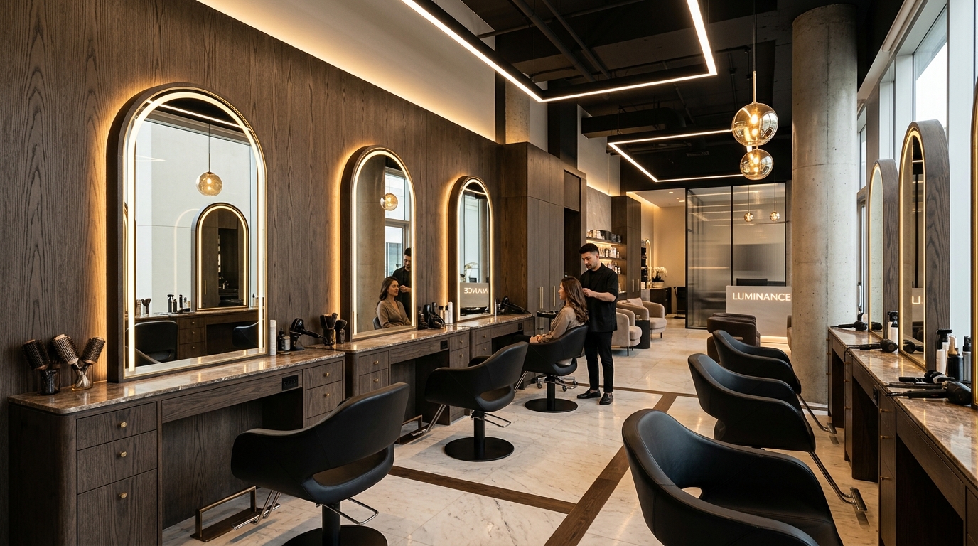 Estudio de belleza y estilismo moderno